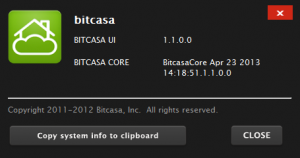 This post reviews Bitcasa 1.1.0.0; hopefully future versions will fix some of these bugs.