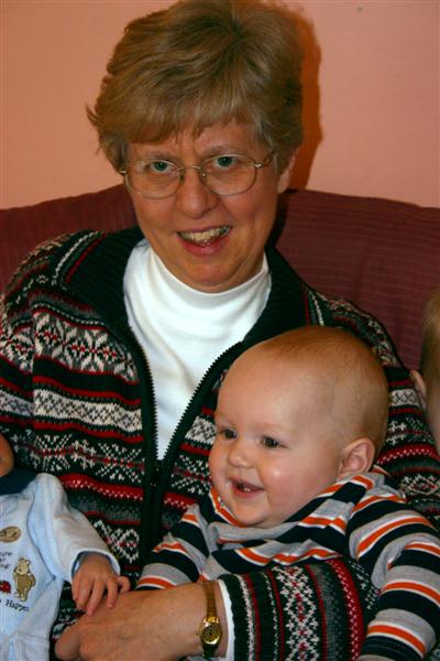 With Grandma Phelps