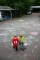 Back Yard Chalk Drawings